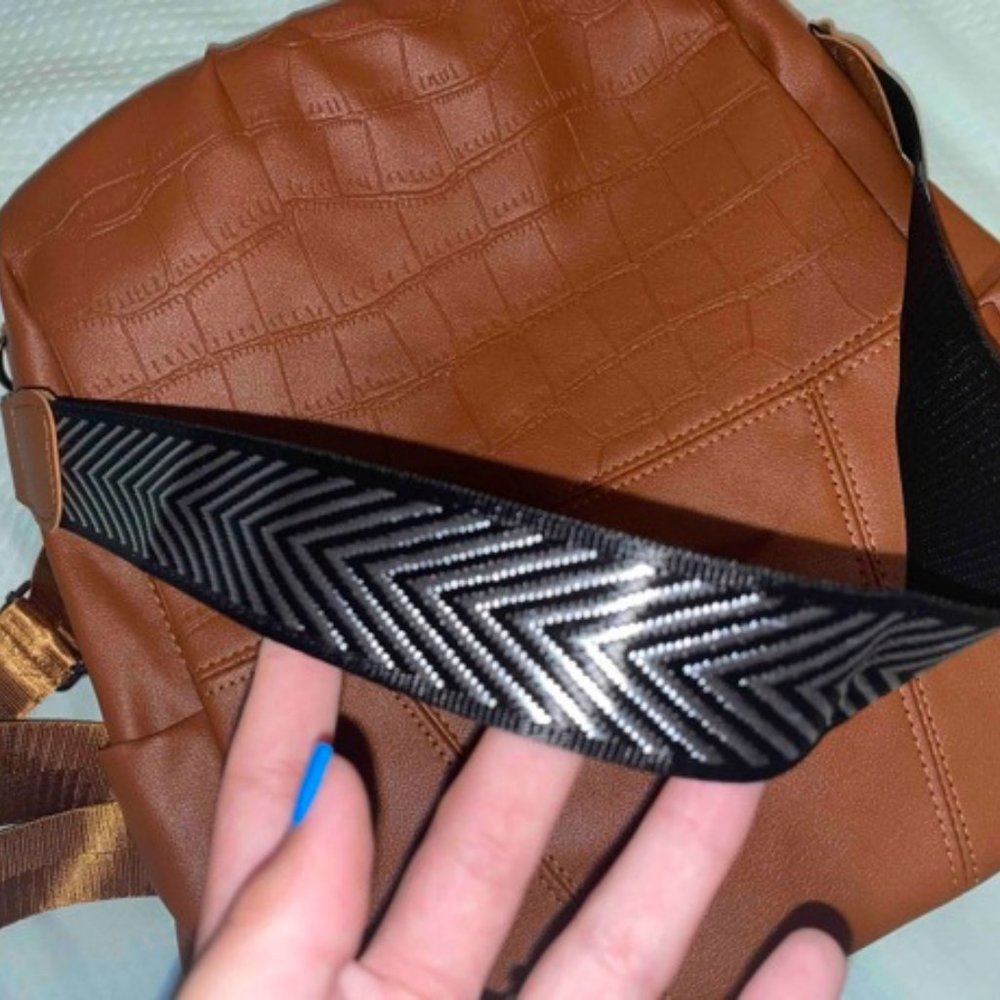 Carmel Classic Minimalist Animal Print Backpack - Picture 6 of 9
